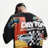 Kortärmad T-shirt med Nascar-tryck