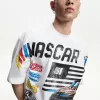 Kortärmad T-shirt med Nascar-tryck Kortärmad T-shirt med Nascar-tryck