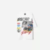Kortärmad T-shirt med Nascar-tryck Kortärmad T-shirt med Nascar-tryck