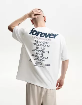 Kortärmad T-shirt med broderi