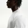 Kortärmad T-shirt med slubeffekt