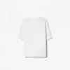 Kortärmad T-shirt med sportig tryck i material Kortärmad T-shirt med sportig tryck i material