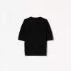 Kortärmad T-shirt med struktur