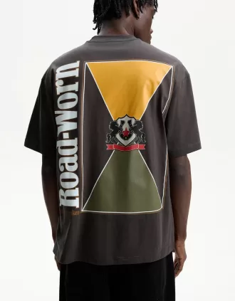 Kortärmad T-shirt med tryck