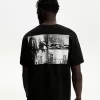 Kortärmad T-shirt med tryck Kortärmad T-shirt med tryck