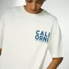 Kortärmad T-shirt med tryck