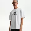 Kortärmad T-shirt med tryck Kortärmad T-shirt med tryck