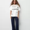 Kortärmad T-shirt med tryck Kortärmad T-shirt med tryck