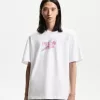 Kortärmad T-shirt med tryck Kortärmad T-shirt med tryck