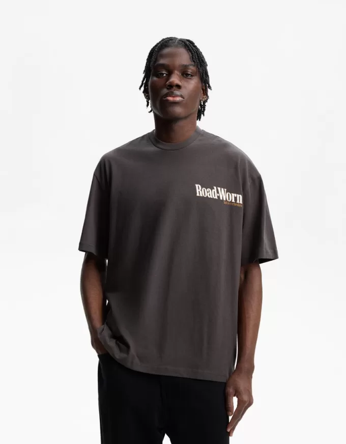 Kortärmad T-shirt med tryck Kortärmad T-shirt med tryck