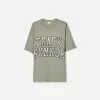 Kortärmad T-shirt med tryck Kortärmad T-shirt med tryck