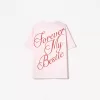 Kortärmad T-shirt med tryck Kortärmad T-shirt med tryck
