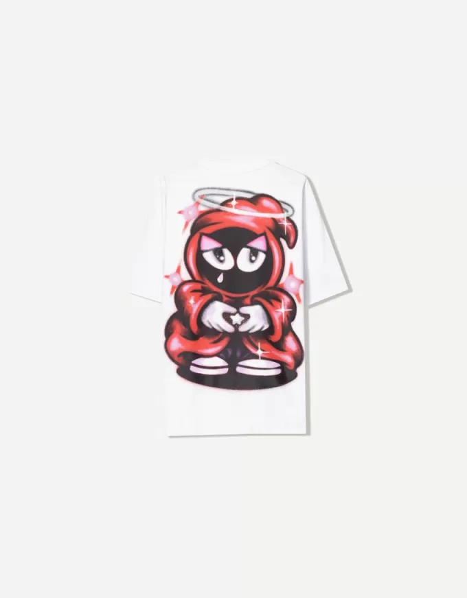 Kortärmad T-shirt med tryck Kortärmad T-shirt med tryck