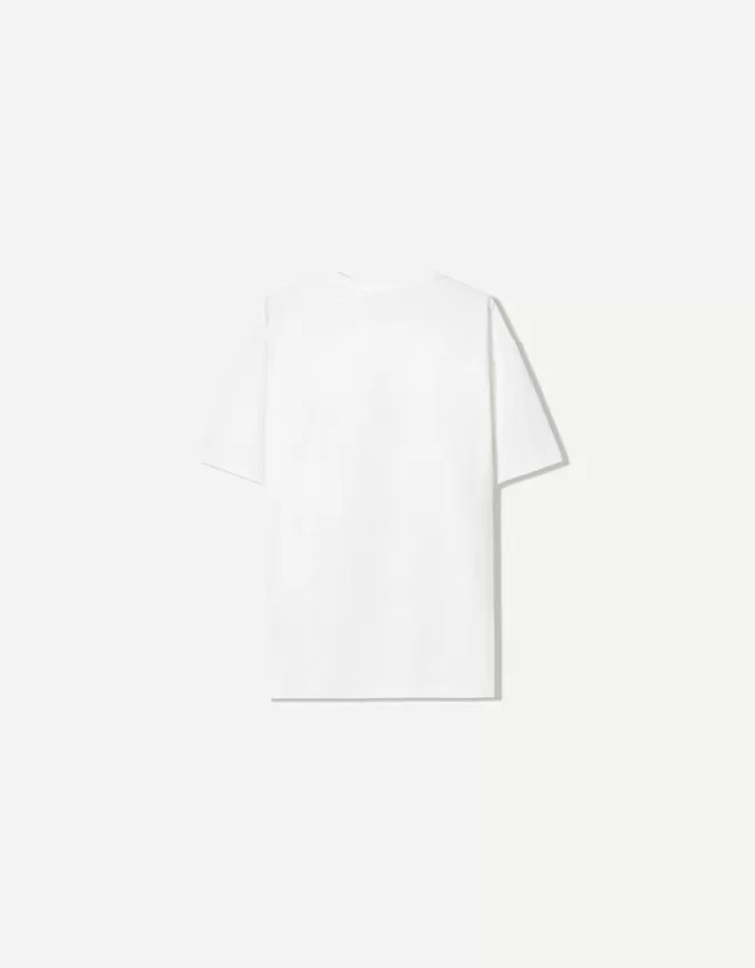 Kortärmad T-shirt med tryck Kortärmad T-shirt med tryck