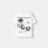 Kortärmad T-shirt med tryck Kortärmad T-shirt med tryck