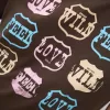 Kortärmad T-shirt med tryck