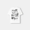 Kortärmad T-shirt med tryck Kortärmad T-shirt med tryck