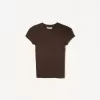 Kortärmad T-shirt med urringning Kortärmad T-shirt med urringning