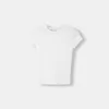Kortärmad T-shirt med urringning Kortärmad T-shirt med urringning
