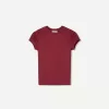 Kortärmad T-shirt med urringning Kortärmad T-shirt med urringning