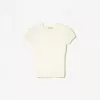 Kortärmad T-shirt med urringning Kortärmad T-shirt med urringning