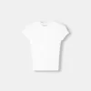 Kortärmad T-shirt med urringning Kortärmad T-shirt med urringning