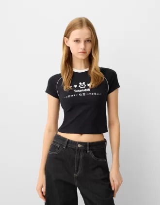 Kortärmad Tamagotchi T-shirt