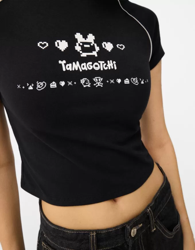 Kortärmad Tamagotchi T-shirt