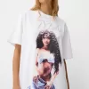 Kortärmad Tyla T-shirt med strass