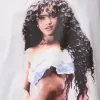 Kortärmad Tyla T-shirt med strass