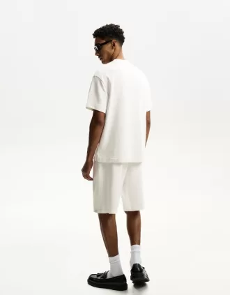 Kortärmad plysch T-shirt