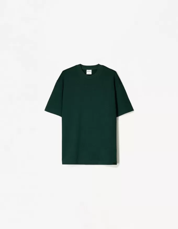 Kortärmad plysch T-shirt Kortärmad plysch T-shirt
