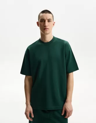 Kortärmad plysch T-shirt