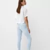 Låg midja jeans med smal passform Låg midja jeans med smal passform