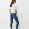 Låg midja jeans med smal passform Låg midja jeans med smal passform