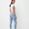 Låg midja jeans med smal passform Låg midja jeans med smal passform