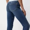 Låg midja jeans med smal passform Låg midja jeans med smal passform