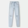Låg midja jeans med smal passform Låg midja jeans med smal passform