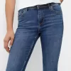 Låg midja jeans med smal passform Låg midja jeans med smal passform
