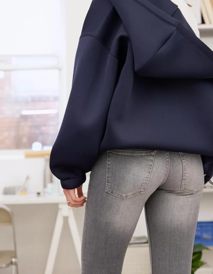 Lågmodiga bootcut-jeans Lågmodiga bootcut-jeans