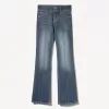 Lågmodiga bootcut-jeans Lågmodiga bootcut-jeans