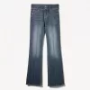 Lågmodiga bootcut-jeans