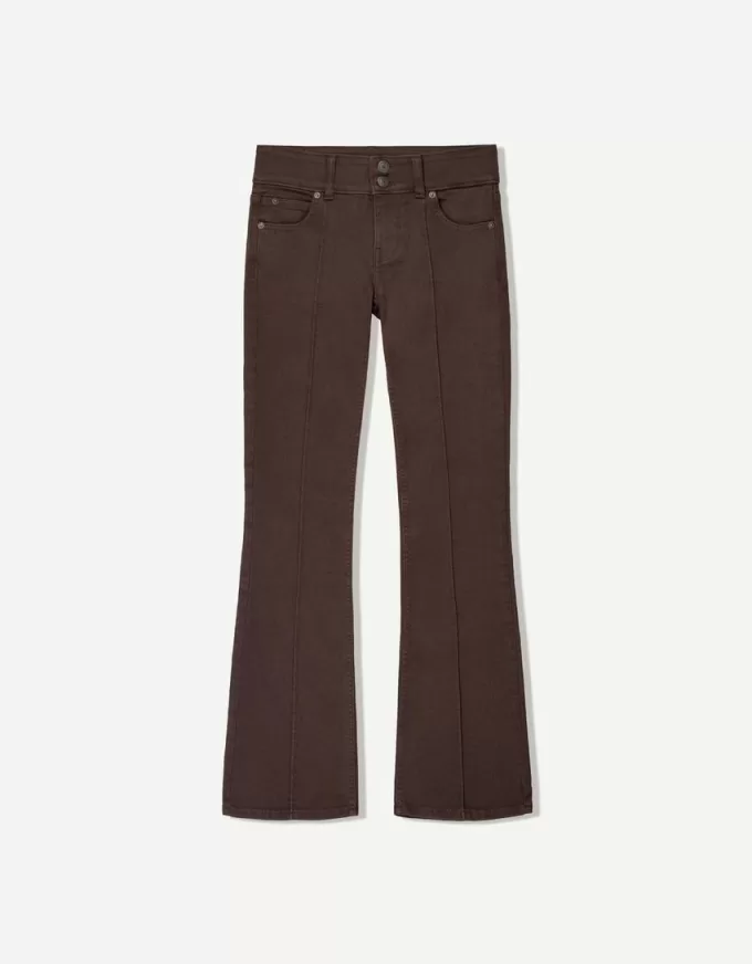 Lågmodiga bootcut-jeans Lågmodiga bootcut-jeans