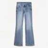 Lågmodiga bootcut-jeans Lågmodiga bootcut-jeans