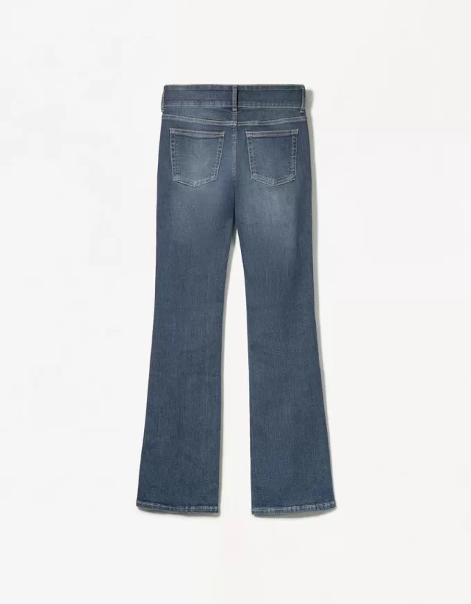 Lågmodiga bootcut-jeans Lågmodiga bootcut-jeans