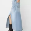 Lång jeanskjol Lång jeanskjol