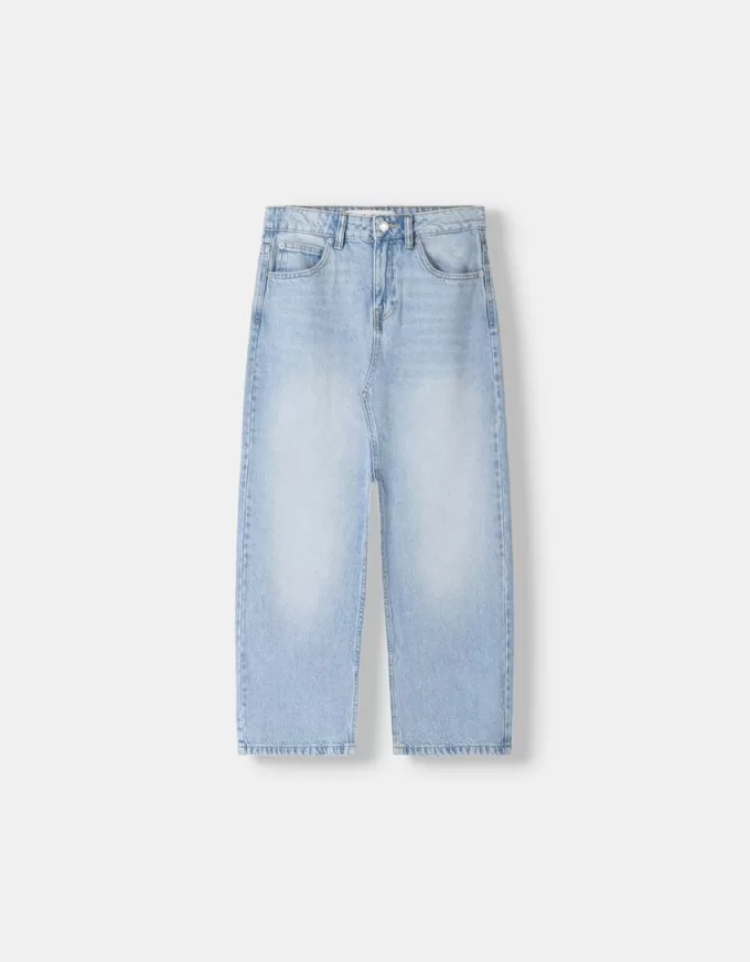 Lång jeanskjol Lång jeanskjol