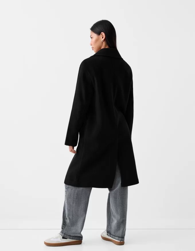 Lång mjuk päls Lång mjuk päls