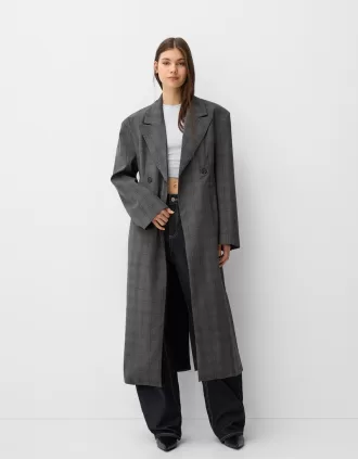 Lång oversize kappa