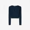 Långärmad Henley T-shirt Långärmad Henley T-shirt